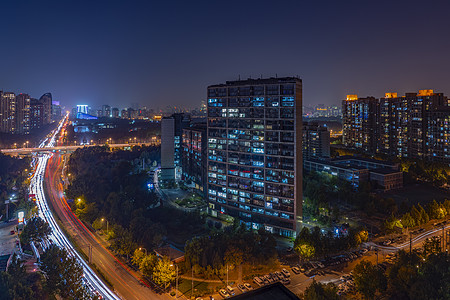 北京夜景夜北京背景