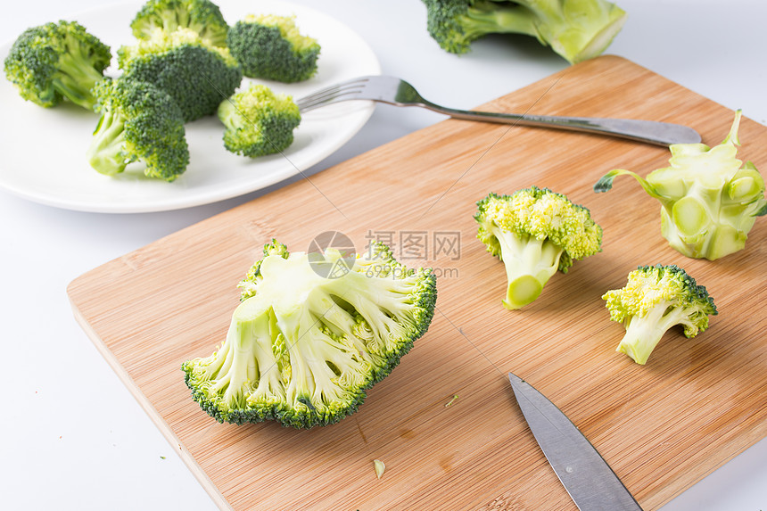 新鲜的花菜图片