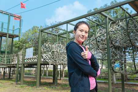 女性运动健身高清图片