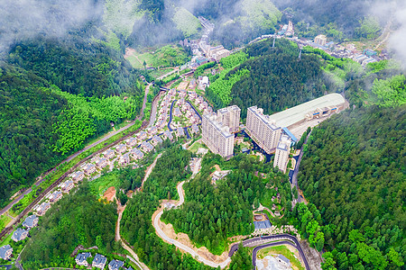 浙江温州风景航拍浙江温州小镇背景