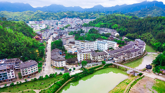 浙江温州风景浙江温州泰顺廊桥景区背景