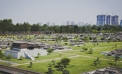 阿旁宫西安阿房宫背景