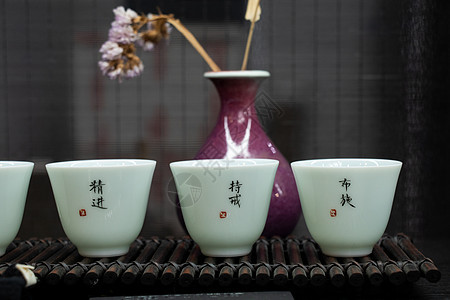 茶杯茶具背景图片