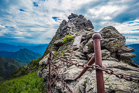 森林公园西安朱雀山顶背景