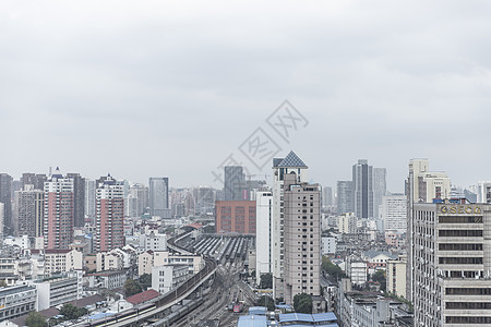 商业空间城市建筑背景