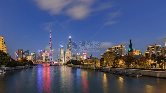 上海外滩夜景图片