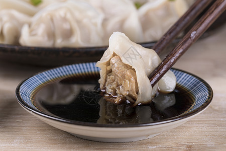 饺子蘸醋立冬醋美食高清图片