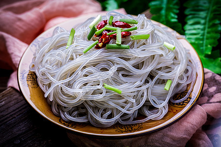 红薯粉菜品背景图片