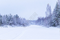 冬季雪景图片