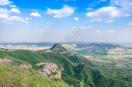 夏季太行山风光高清图片