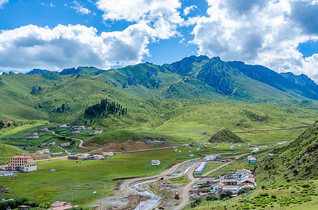 甘肃草原甘肃甘南草原风光背景