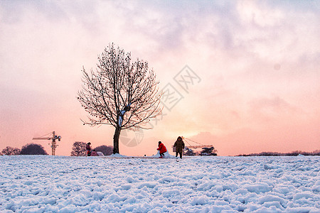 冬季雪景图片