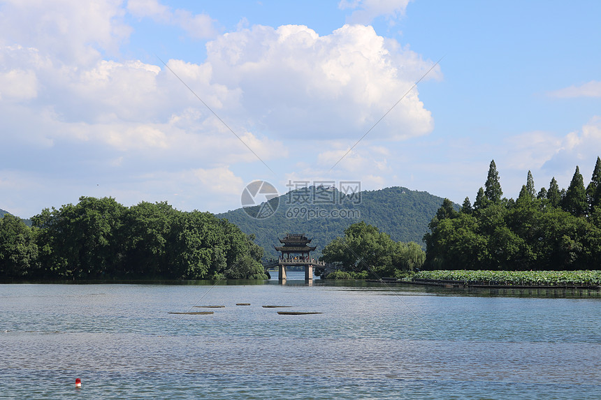 杭州西湖风光图片