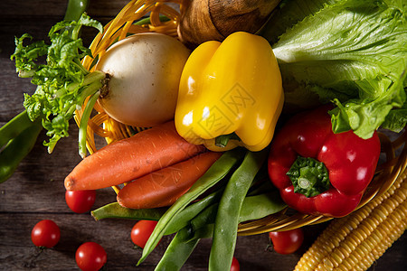 新鲜果蔬食材高清图片素材
