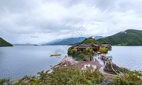 云南丽江泸沽湖高清图片