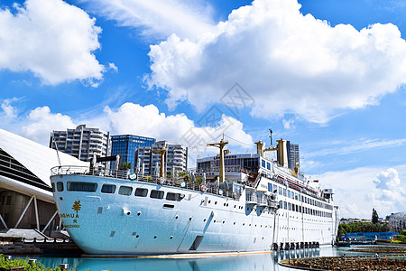 深圳南山区海上世界背景