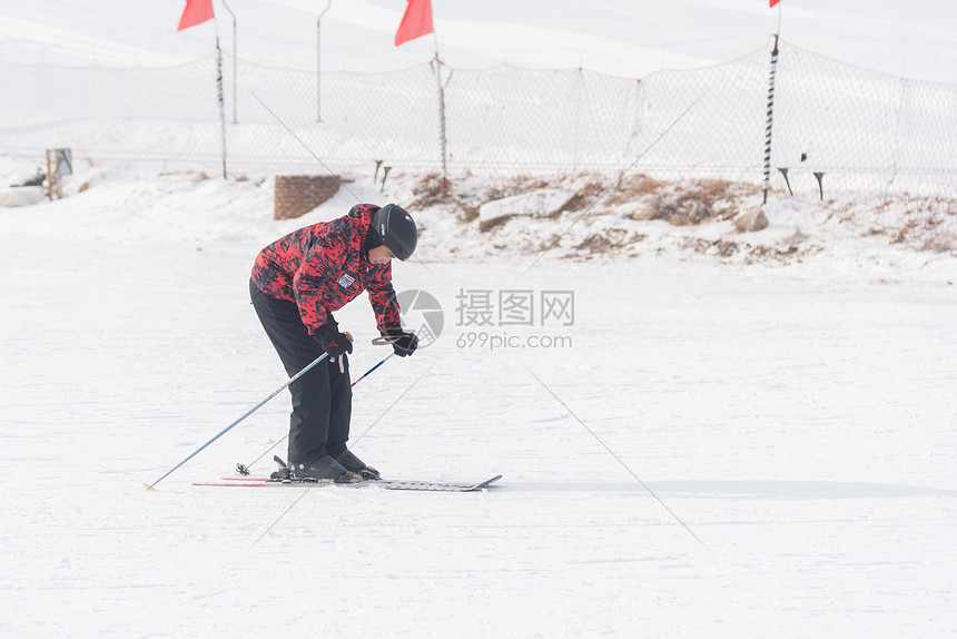 天津盘山滑雪场图片