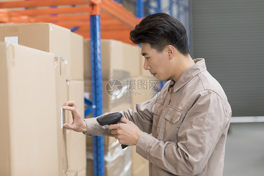 仓库管理员扫码