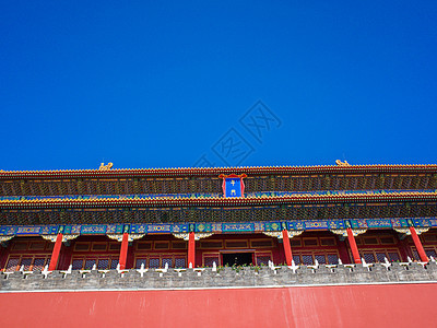 北京故宫午门背景图片