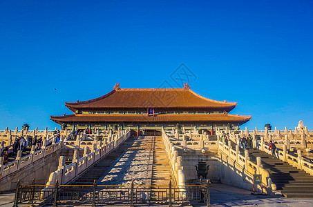 北京故宫太和殿背景