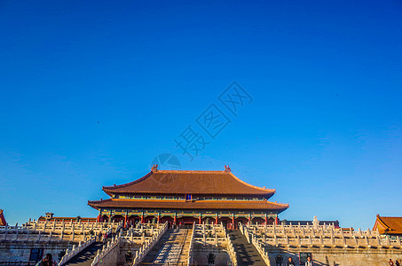 北京故宫太和殿背景