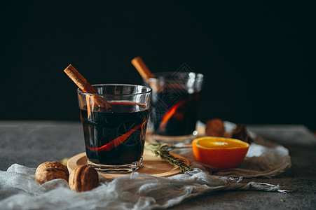 圣诞热红酒圣诞节食物高清图片