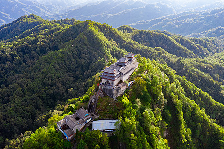 云南风情腾冲云峰山背景