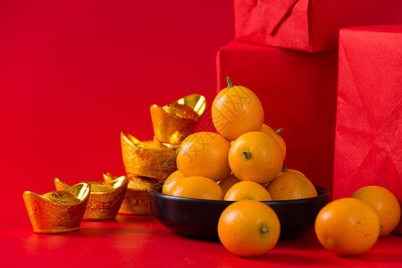 新年水果金桔高清图片