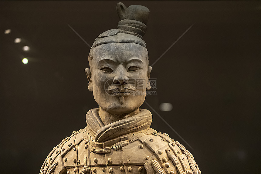 西安秦始皇兵马俑特写