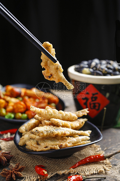 香酥小鱼图片