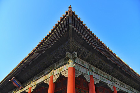 故宫传统建筑一角图片