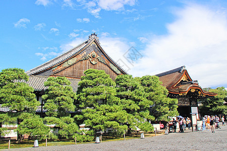 日本京都二条城景区图片