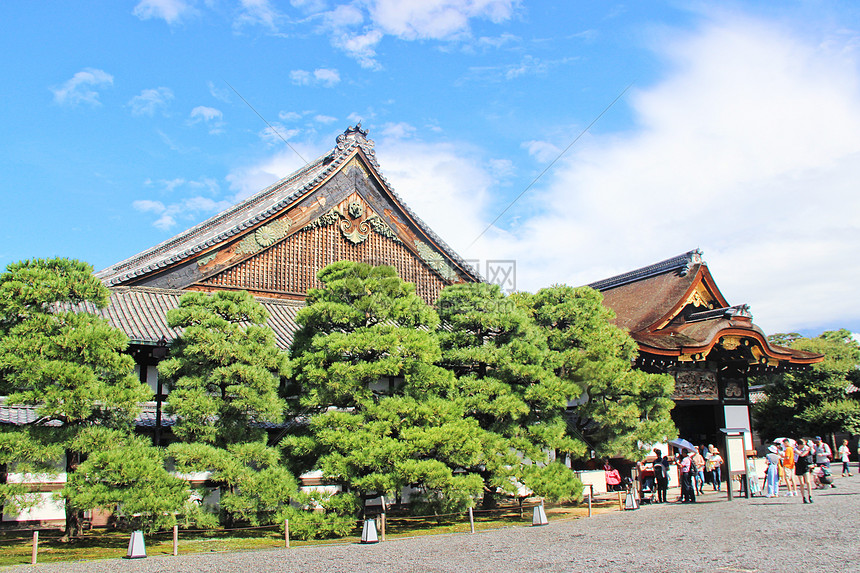 日本京都二条城景区