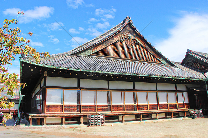 日本京都二条城景区图片