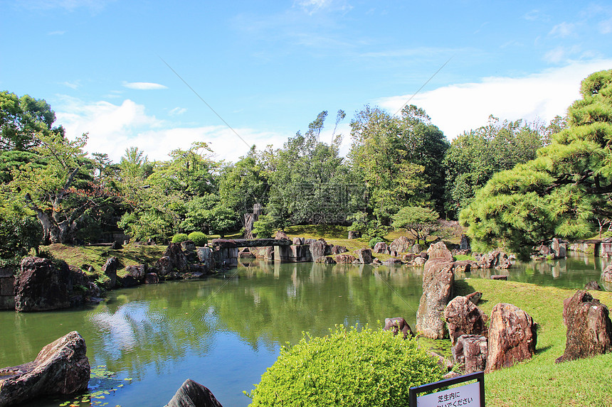 日本京都二条城景区