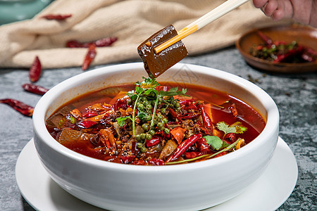 毛血旺美食川菜高清图片