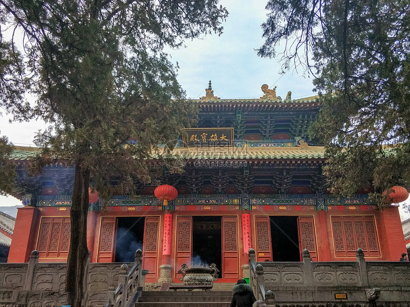 河南郑州少林寺图片