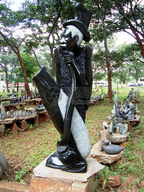 津巴布韦石雕艺术图片