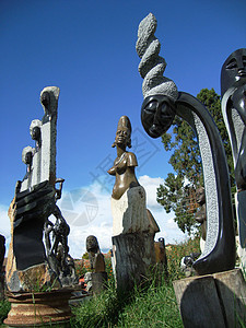 津巴布韦石雕艺术图片
