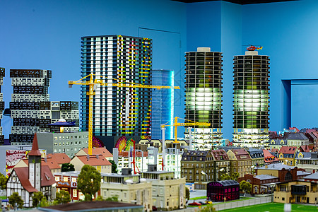 城市景观模型图片