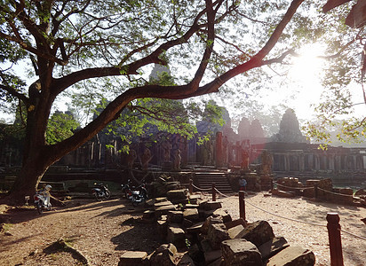 柬埔寨吴哥窟巴戎寺图片