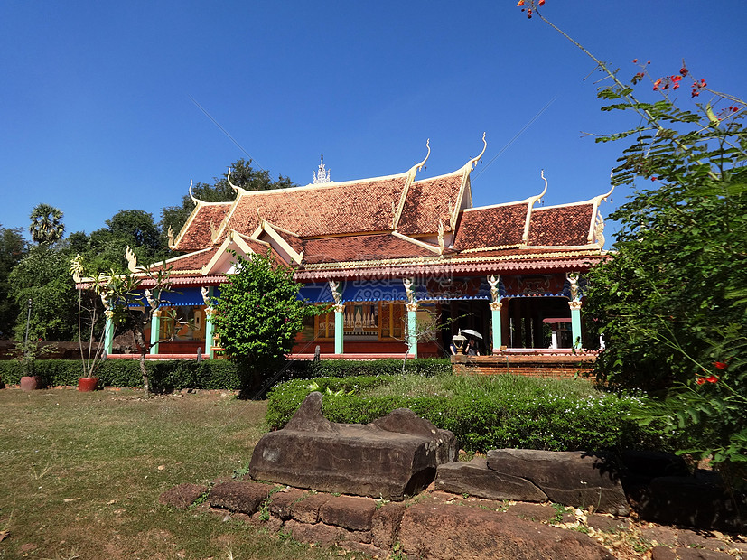 柬埔寨吴哥窟建筑图片