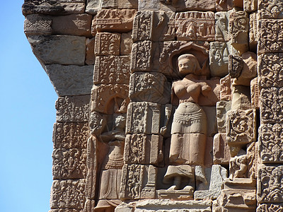 柬埔寨吴哥窟石像图片