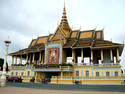 柬埔寨金边大皇宫图片