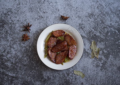 腊肉芹菜特色高清图片素材