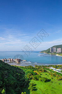 海南三亚亚龙湾美景图片