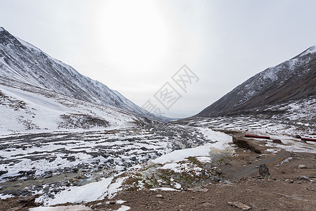 岗巴拉山青海岗什卡雪峰背景