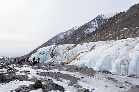 青海岗什卡雪峰高清图片