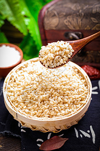 五谷糙米背景图片