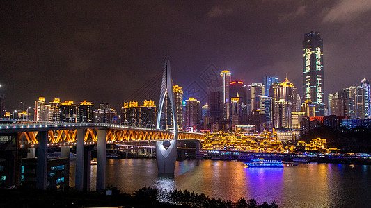 重庆夜景山城夜景高清图片